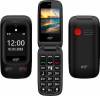 MOBILE NSP 2500DS FLIP 2.4 "+1.8" DUAL SIM 2G 32MB / 32MB RADIO-MP3 / MP4 SOS BUTTON BLACK + HANDS FREE